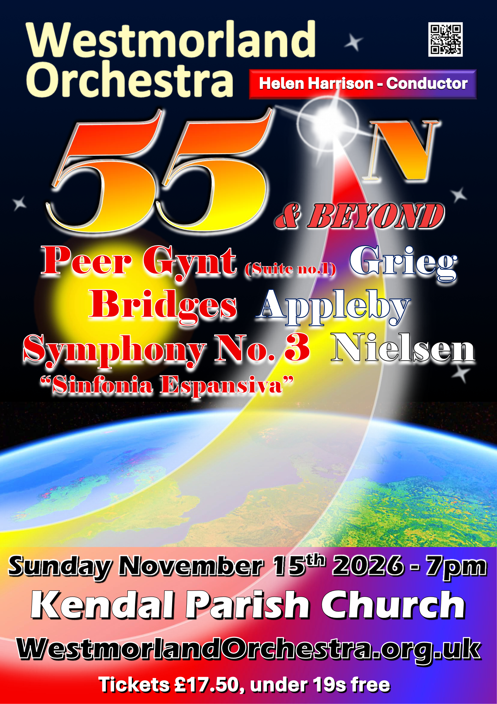 Autumn Concert: 55 degrees North